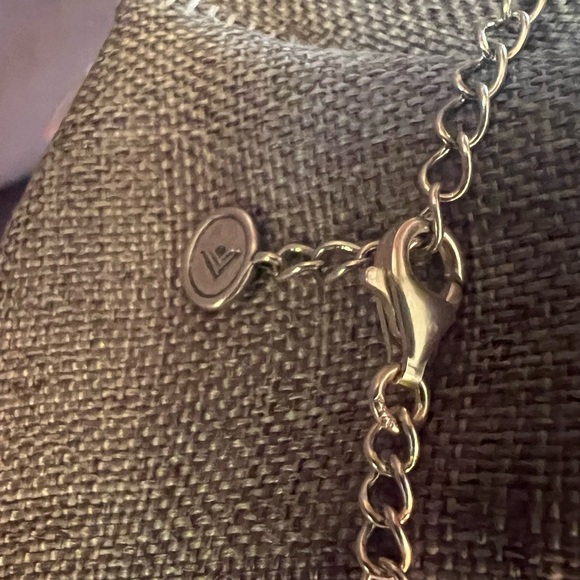 Silpada Fringe Necklace Blue Turquoise Howlite Gems Southwest Brass Western - Picture 6 of 11